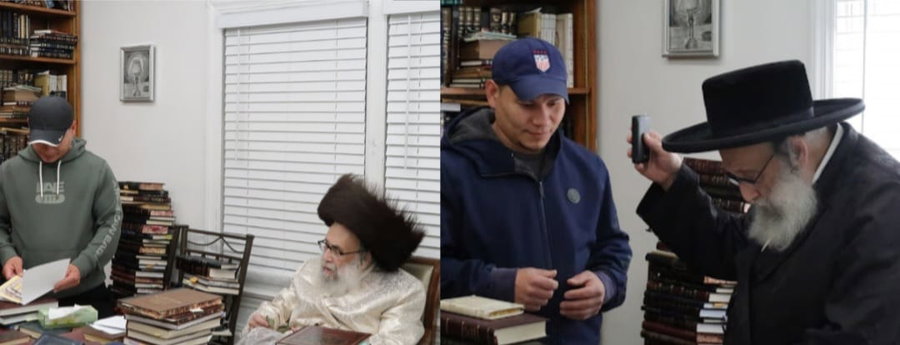 האדמו"ר מוואודיריזש במכירת וקניית החמץ מהגוי