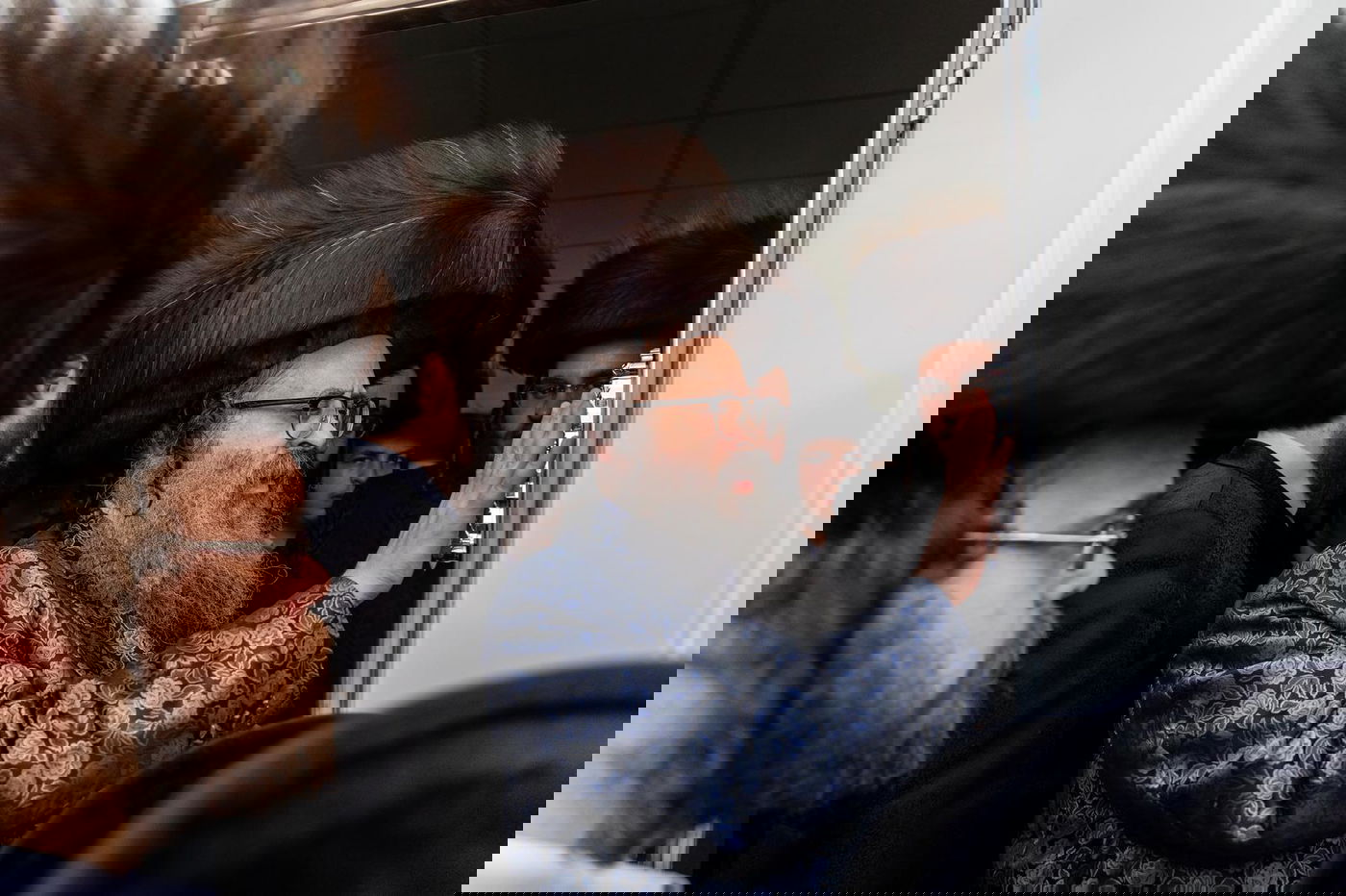 הגה"צ ראש ישיבת סאטמאר בחנוכת בית המדרש בבי"ש