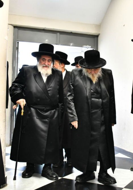 הגיסים האדמורי"ם מויז'ניץ וטשערנוביל השבוע