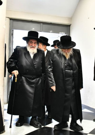 הגיסים האדמורי"ם מויז'ניץ וטשערנוביל השבוע