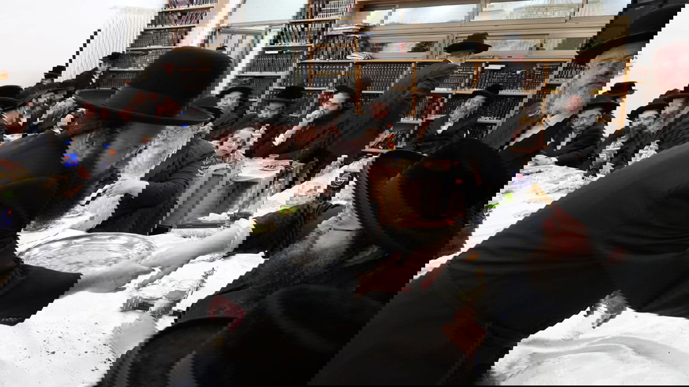 האדמו"ר מזימגראד בטיש הילולא