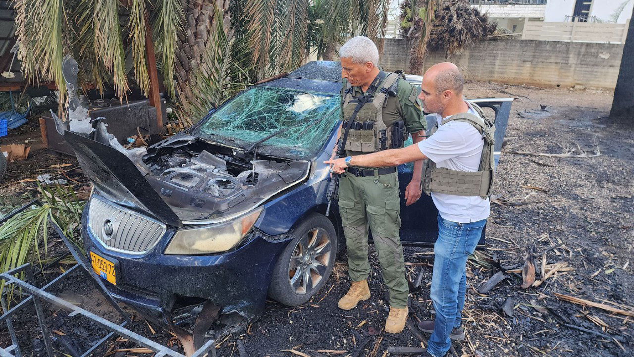 ההרס כתוצאה מהפגיעות בקריית שמונה