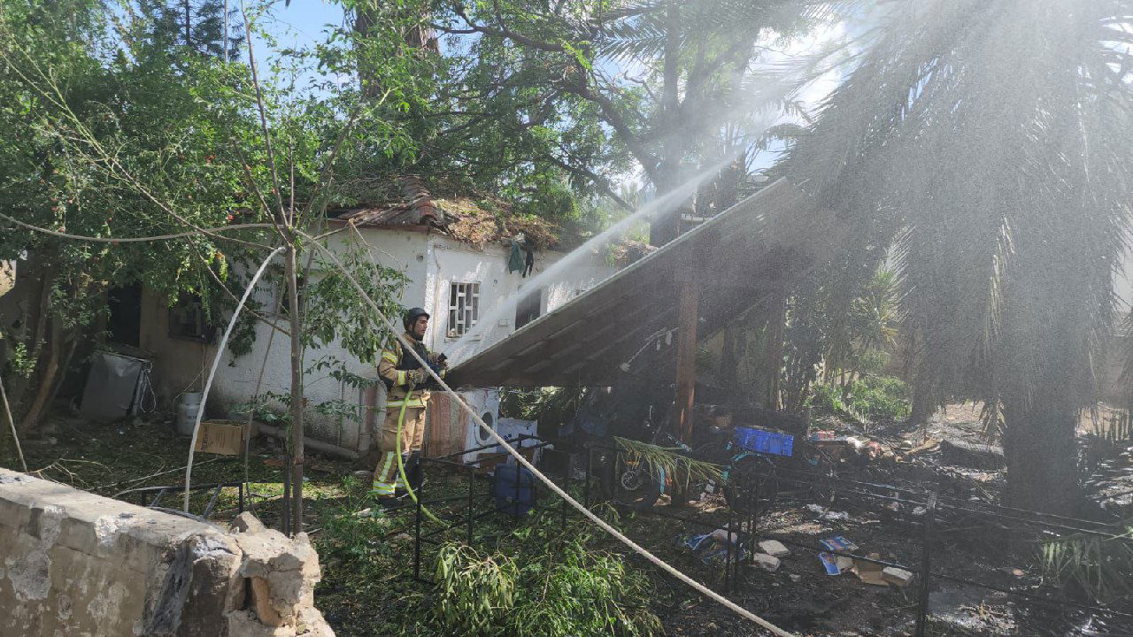 הרס כתוצאה מפגיעה ישירה בקריית שמונה