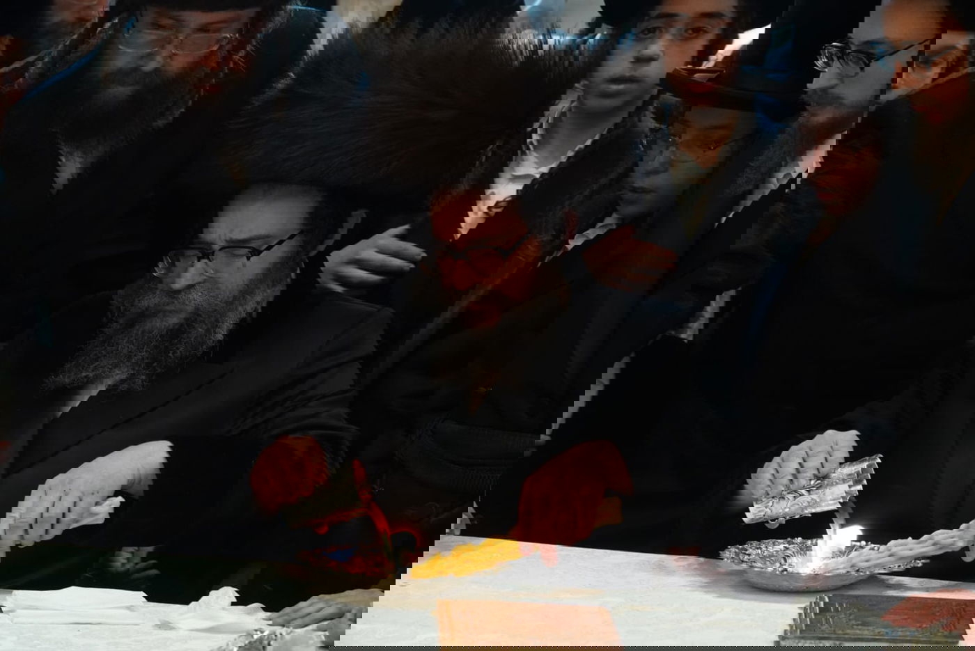 האדמו"ר מסקולען ירושלים בצפת