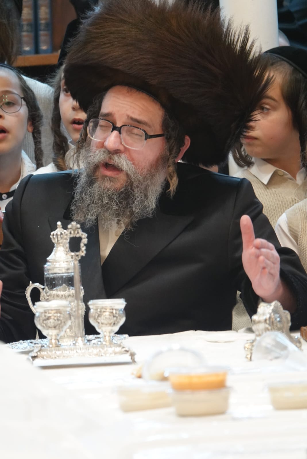 האדמו"ר מסקולען ירושלים בצפת