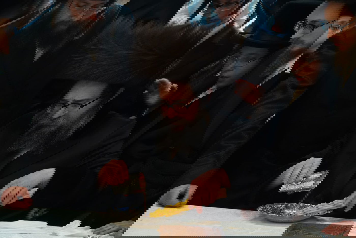 האדמו"ר מסקולען ירושלים בצפת