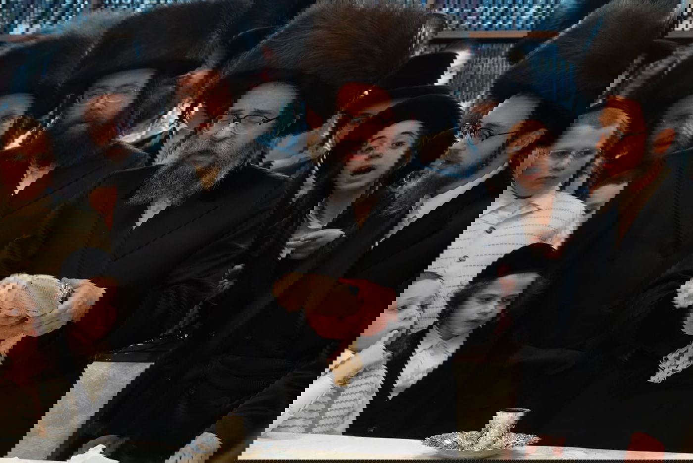 האדמו"ר מסקולען ירושלים בצפת