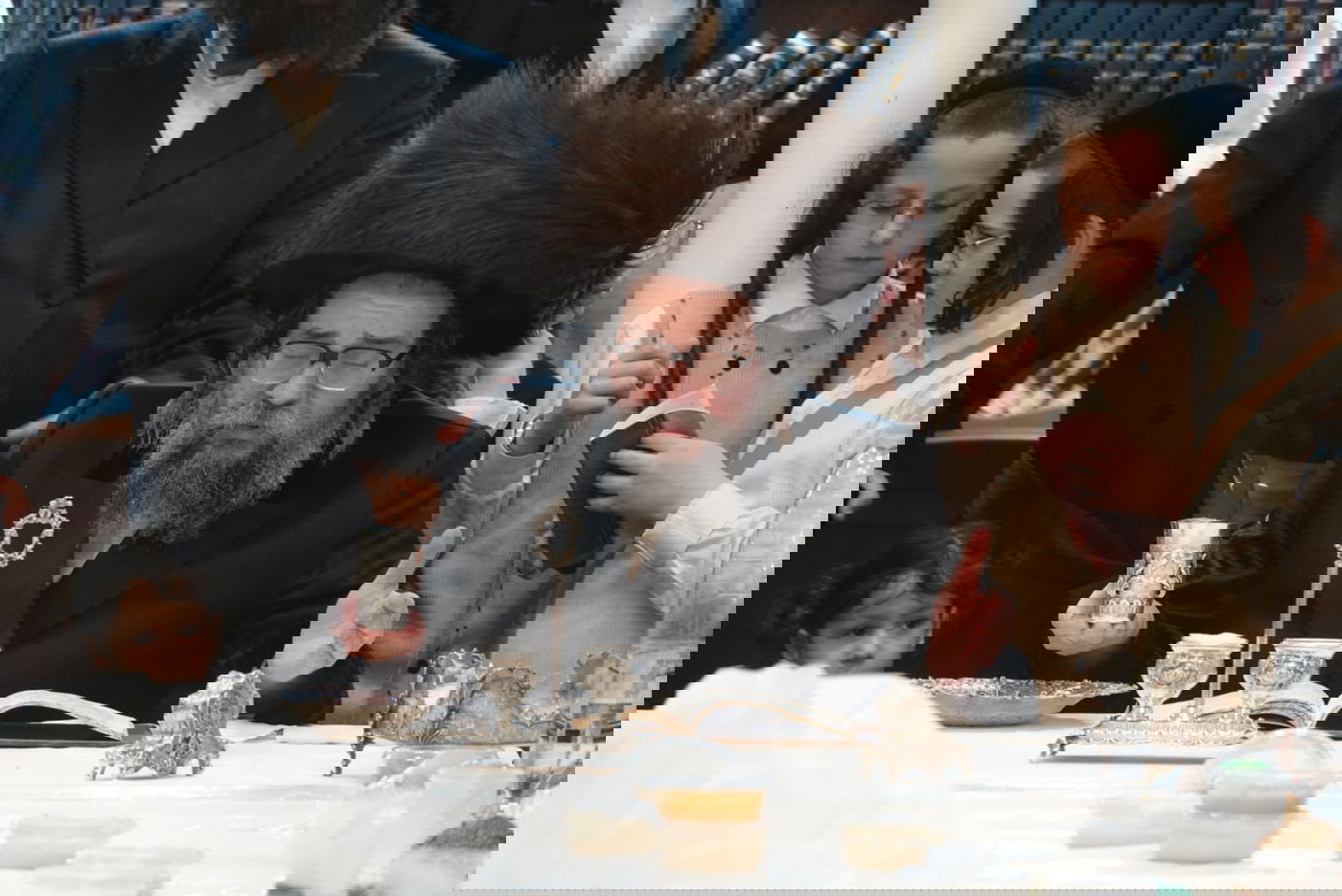 האדמו"ר מסקולען ירושלים בצפת