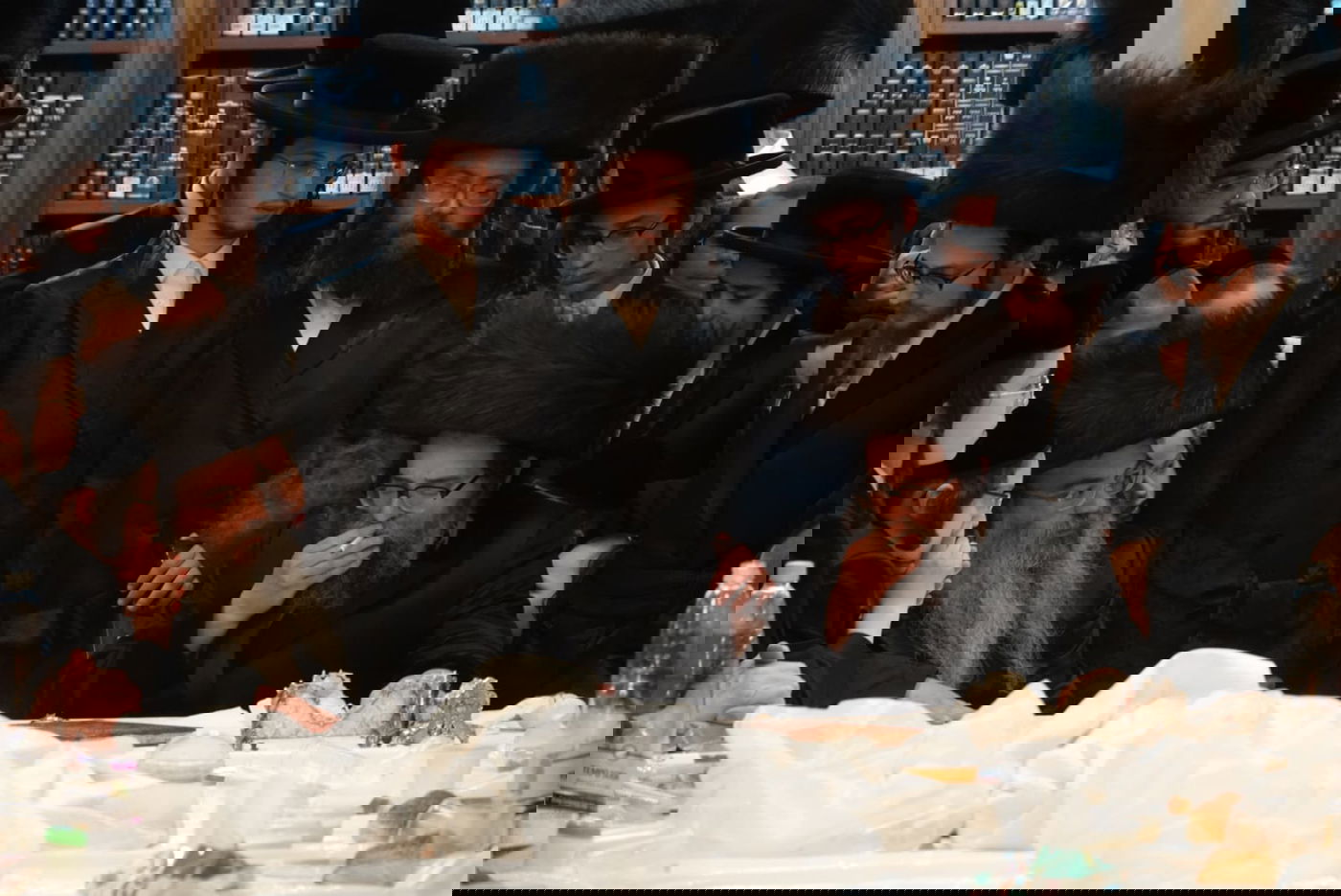 האדמו"ר מסקולען ירושלים בצפת