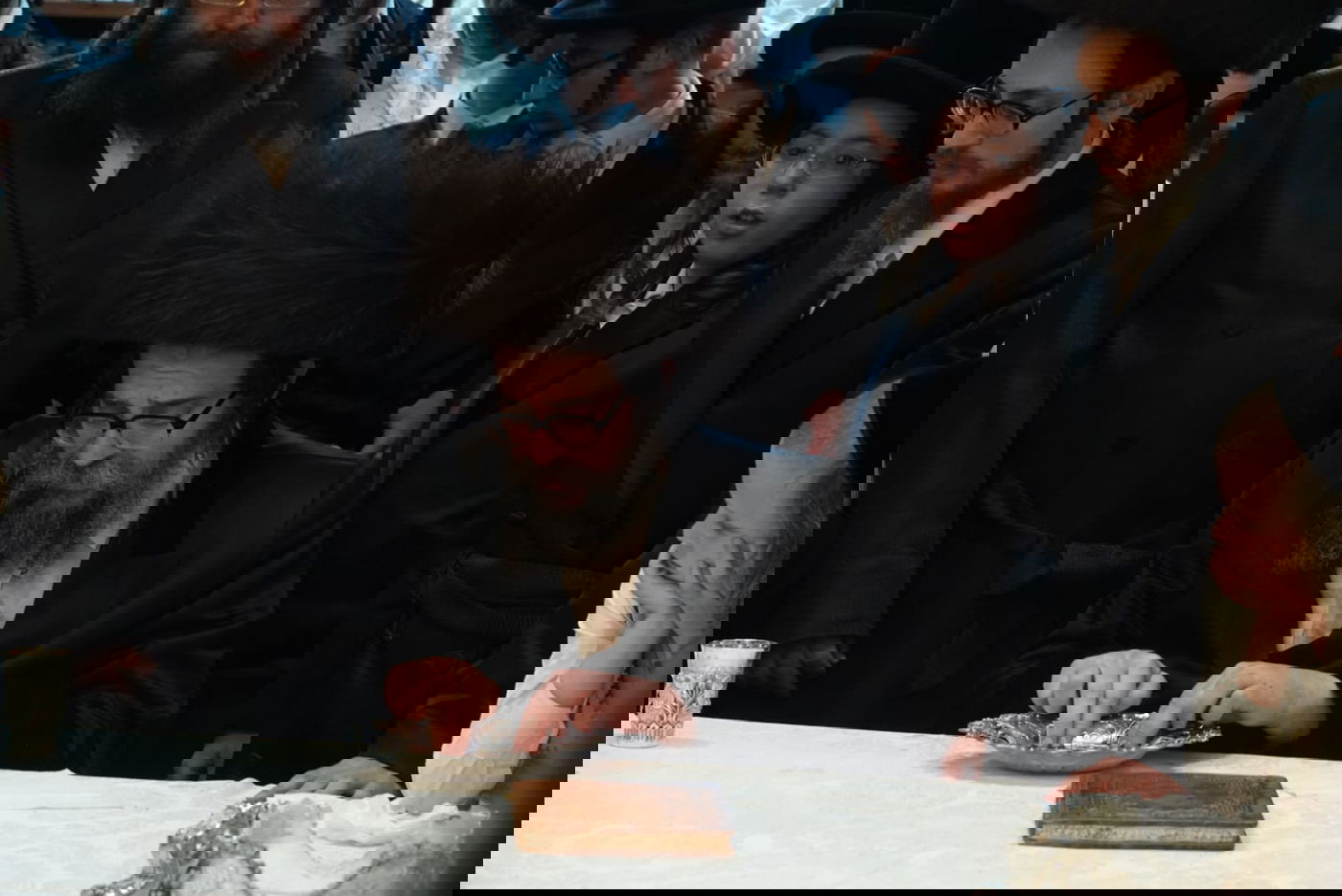 האדמו"ר מסקולען ירושלים בצפת