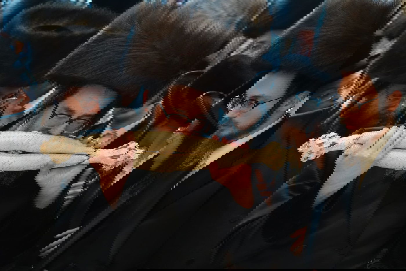 האדמו"ר מסקולען ירושלים בצפת