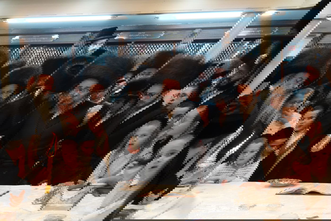 האדמו"ר מסקולען ירושלים בצפת