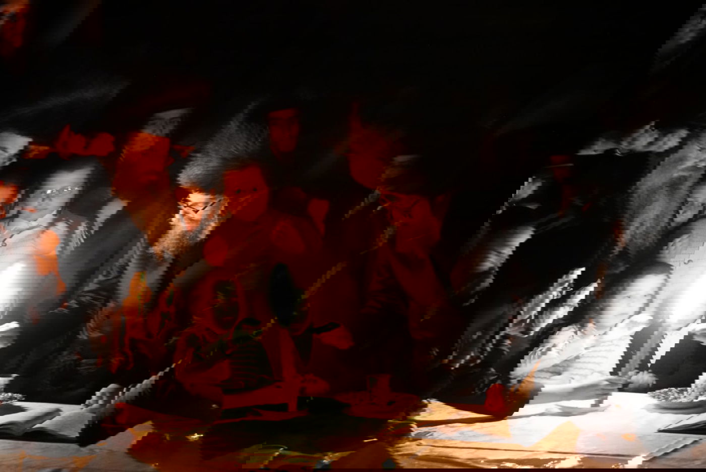 האדמו"ר מסקולען ירושלים בצפת