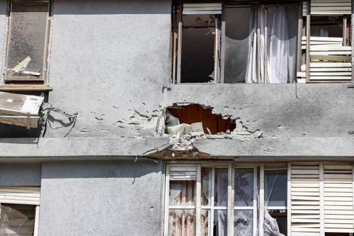 אחת הפגיעות בקרית שמונה, היום