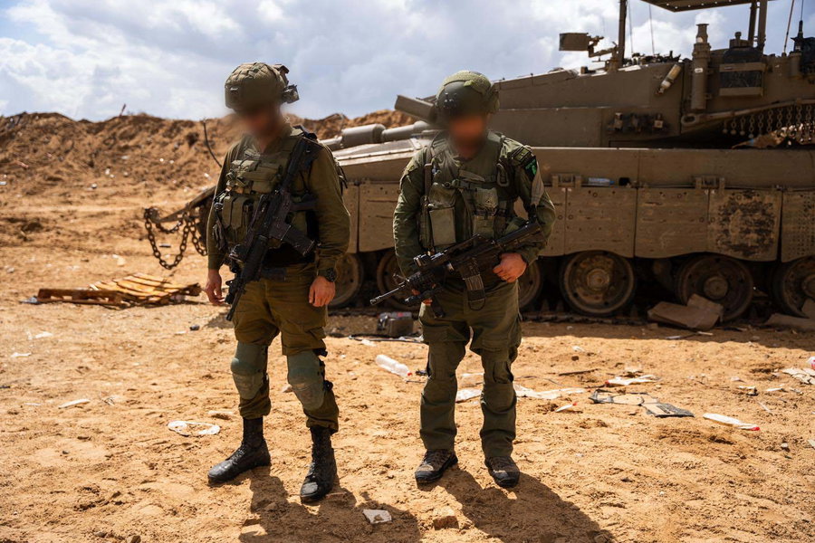 בתוך רצועת עזה: לוחמי אוגדה 99 ציינו את יום השואה