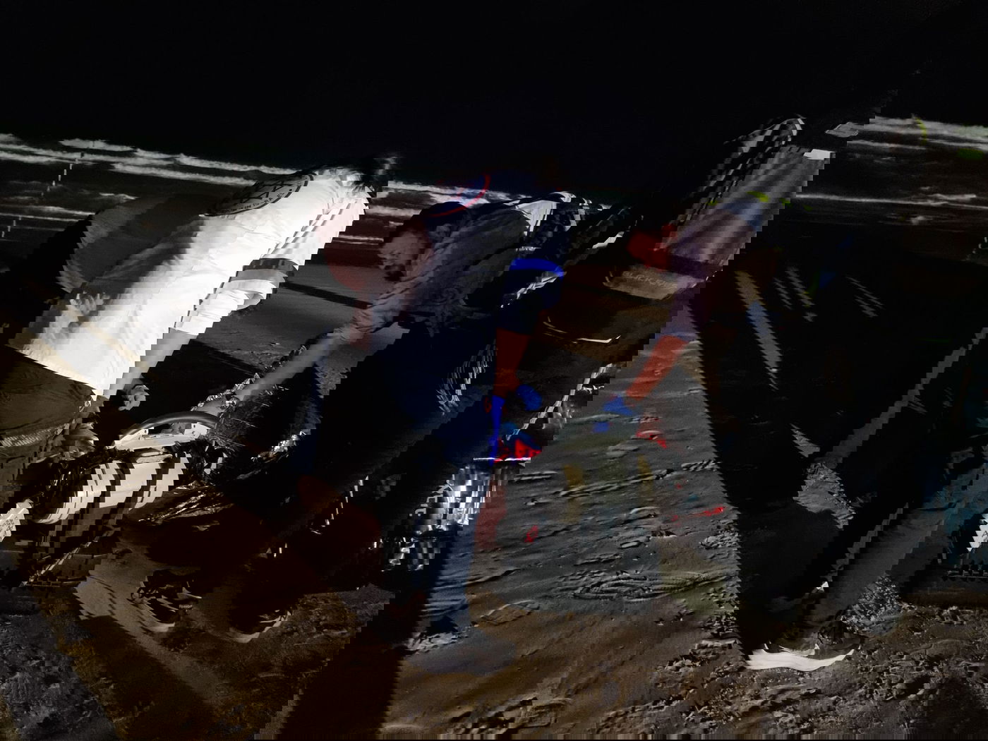 זירת הטביעה בחוף הנפרד