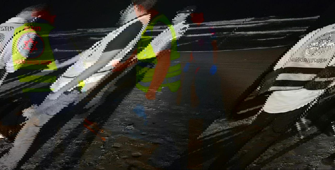 זירת הטביעה בחוף הנפרד