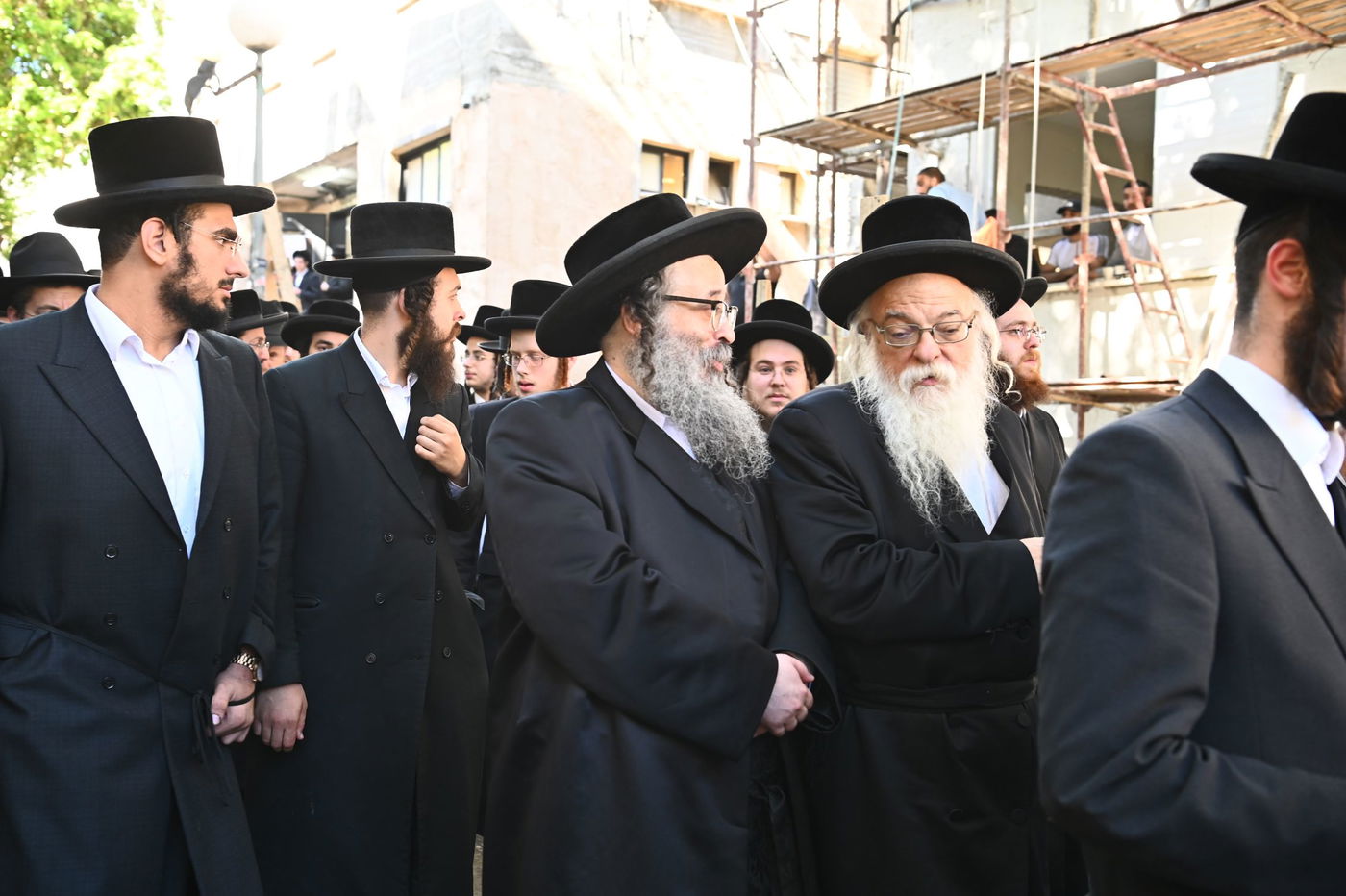 מסע הלוויית בת האדמו"ר מספינקא