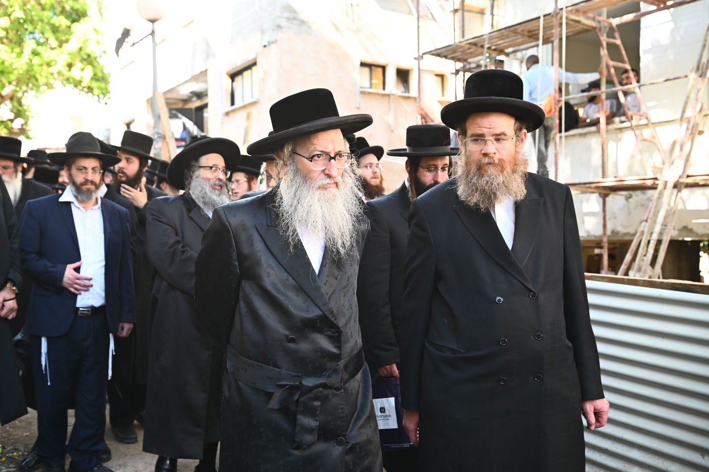 מסע הלוויית בת האדמו"ר מספינקא