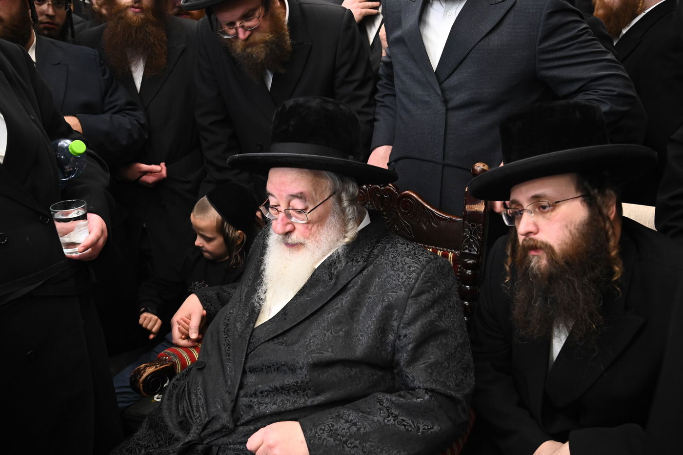 מסע הלוויית בת האדמו"ר מספינקא