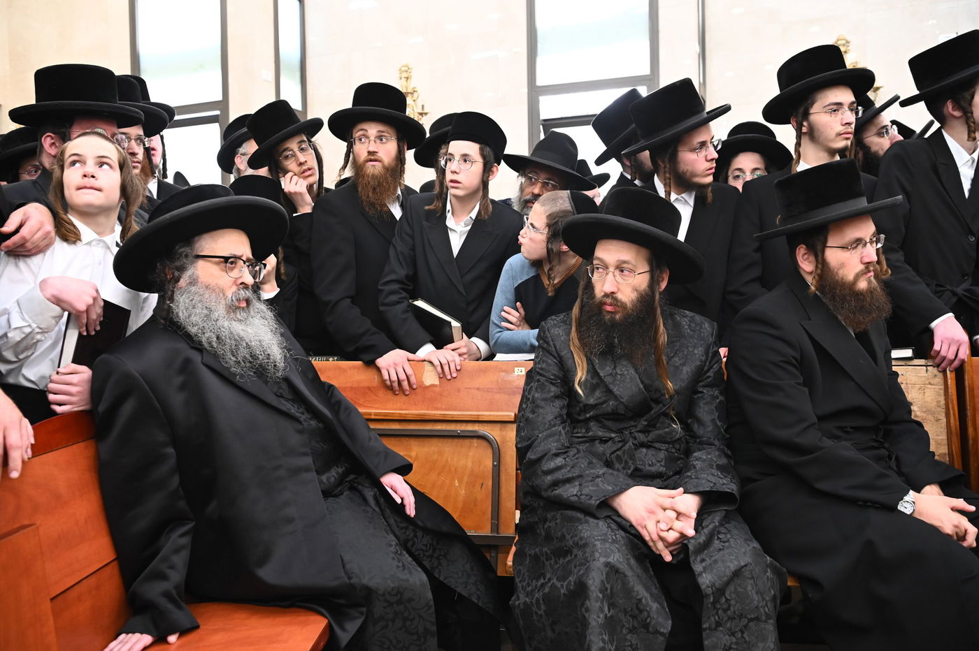 מסע הלוויית בת האדמו"ר מספינקא