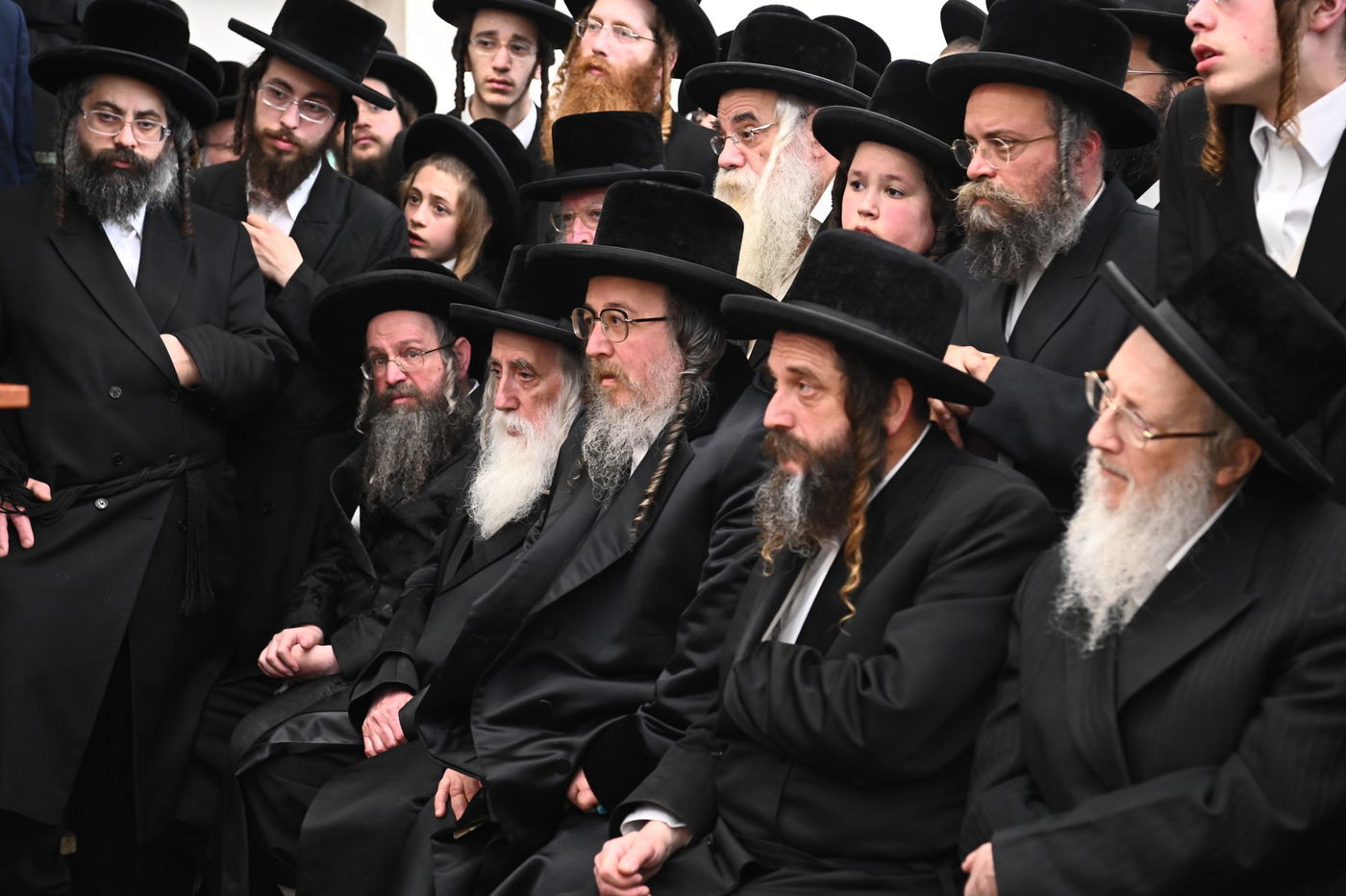 מסע הלוויית בת האדמו"ר מספינקא