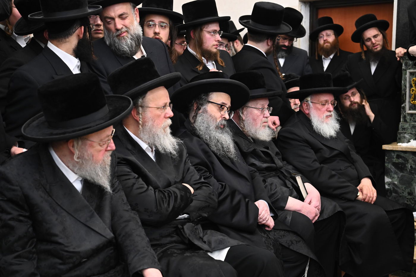 מסע הלוויית בת האדמו"ר מספינקא