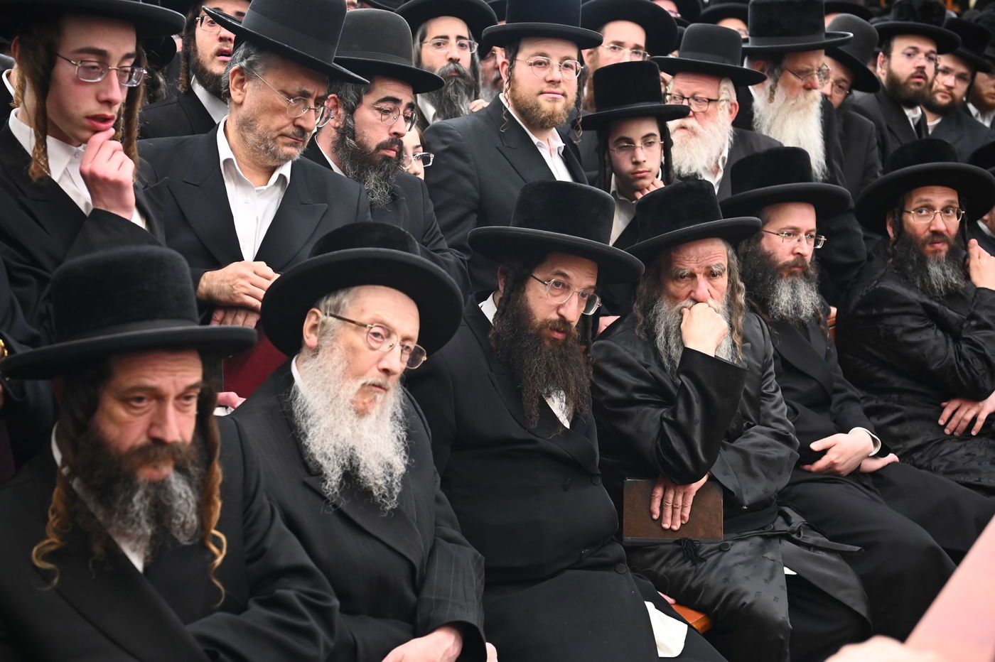 מסע הלוויית בת האדמו"ר מספינקא