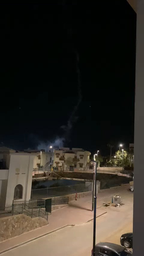 תיעוד נוסף מהיירוט באילת, הערב
