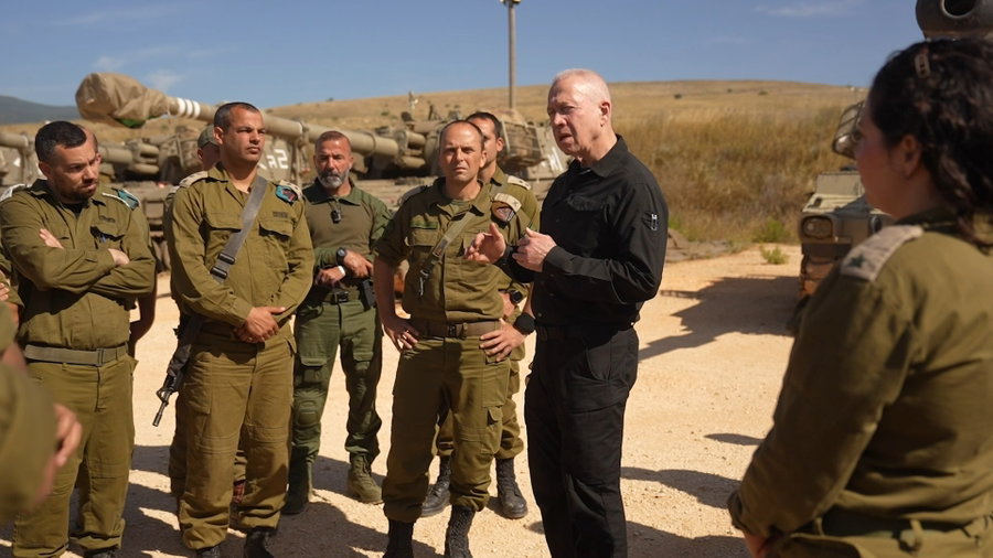 תיעוד דברי שר הביטחון