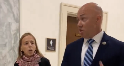 השיב לה כהוגן: כך ענה המחוקק הרפובליקני לפרו פלסטינית 