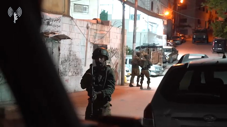 צפו בפעילות הכוחות ביו"ש, הלילה