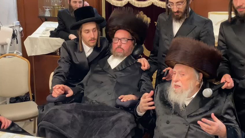 התיעוד האחרון: הרה"ח ר' יצחק שטרן ז"ל מודה לעסקנים בחוה"מ פסח האחרון