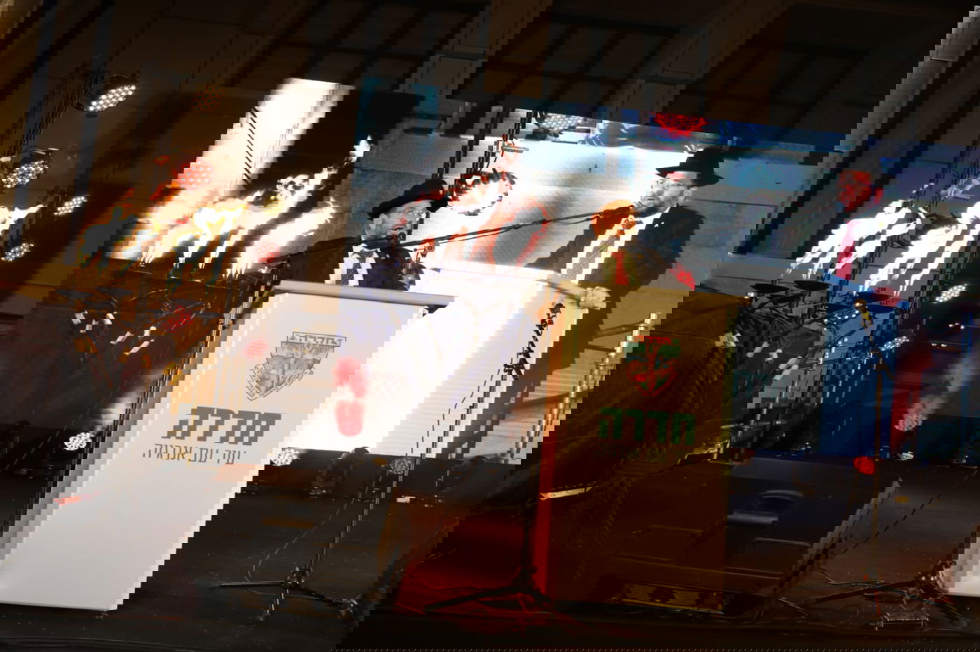 טקס יום השואה בחדרה