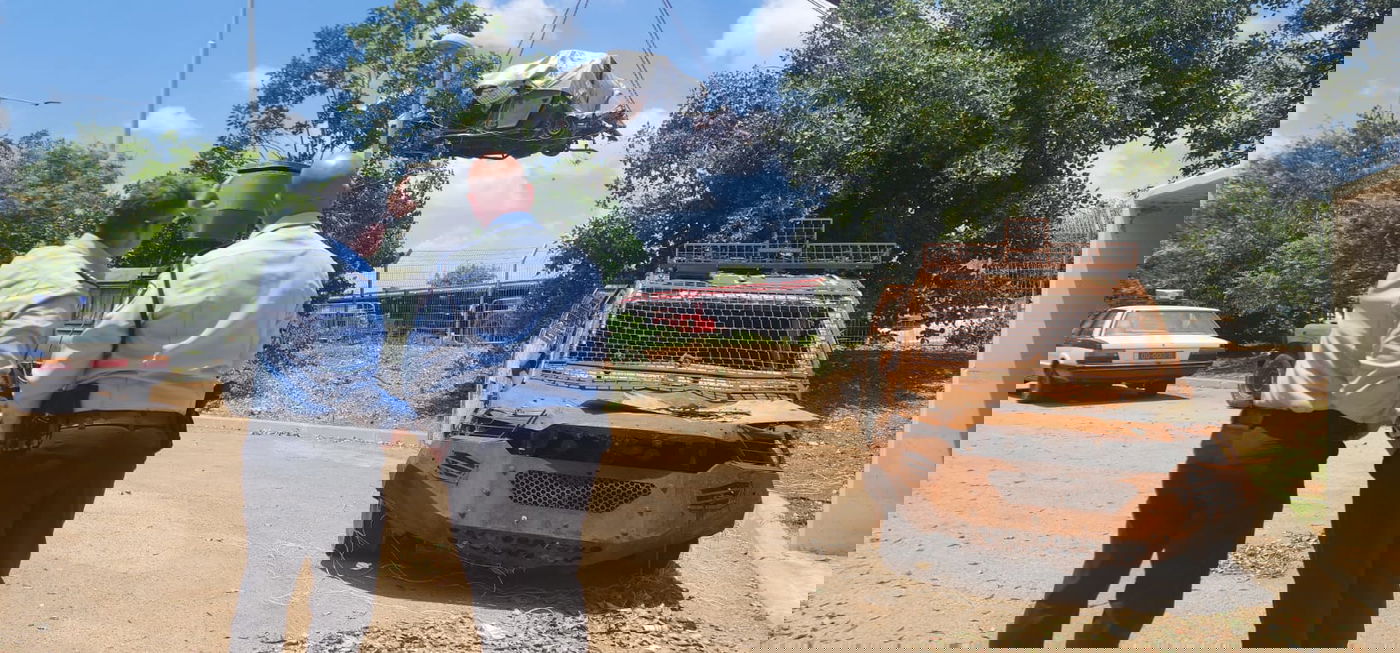 זה מה שעשו עם שרידי הרכבים הממוגנים שנפגעו בקרב בבארי | צפו