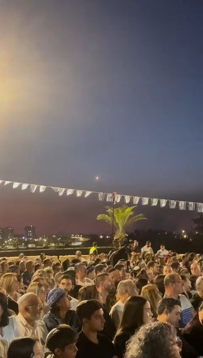 מציאות עגומה: יירוטים ופיצוצים בטקס יום הזיכרון בעוטף