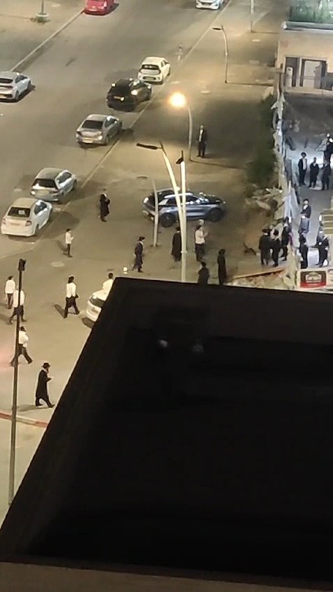 חרדים מתעמתים עם קנאים ברמת בית שמש ד' 3 בליל יום הזיכרון תשפ"ד