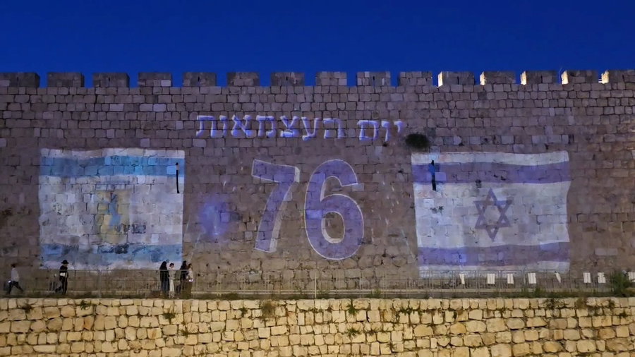 הארת חומות העיר העתיקה