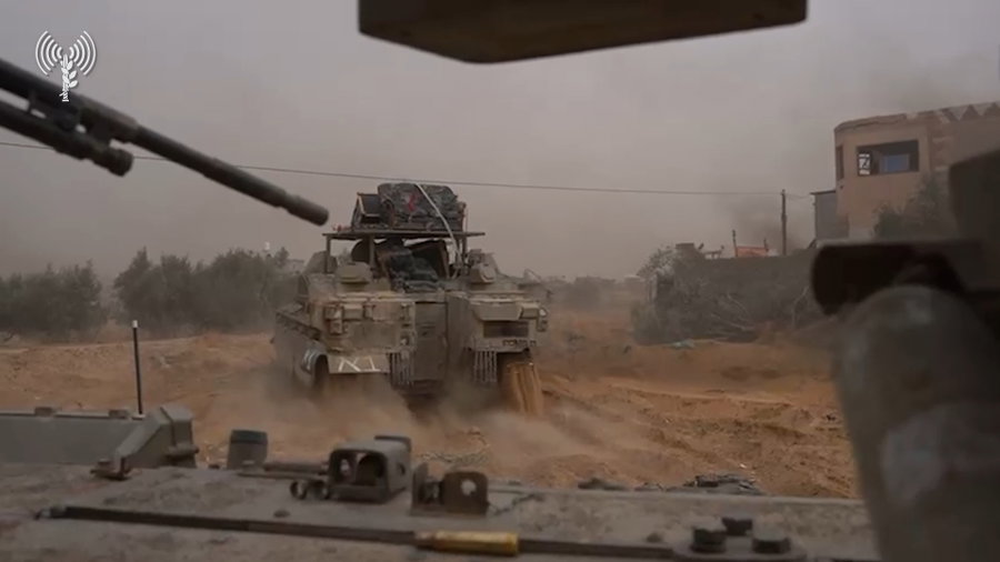 פעילות כוחות אוגדה 162 במרחב רפיח