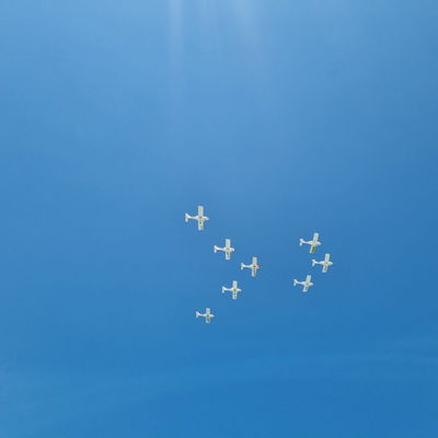 המטס של משפחות החטופים מכפר עזה | תיעוד מתוך המטוס