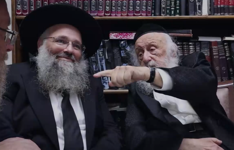 הגרב"ד פוברסקי בהדרכה