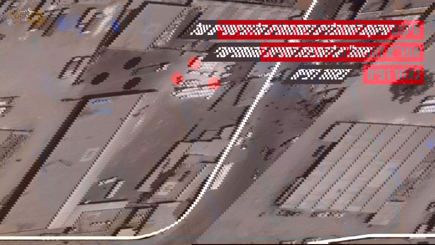 מפה אינפוגרפית של צה"ל בנושא