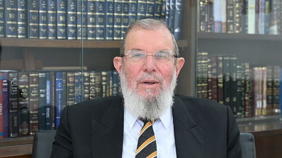 פרשת אמור: הוורט של הגאון רבי קלמן בר