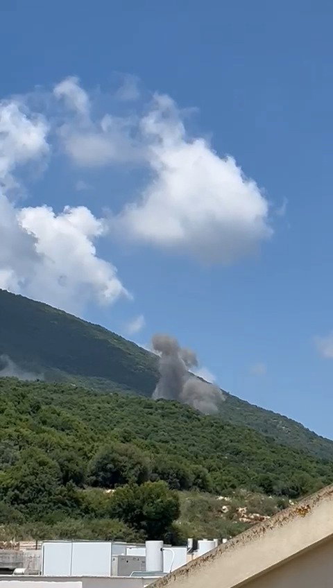 צפו בפגיעות בהר מירון