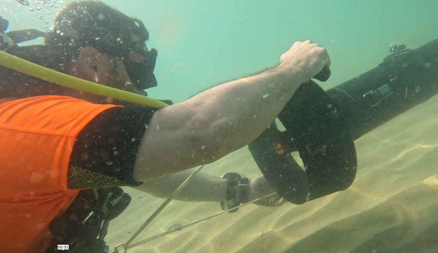 צלילה עם מנוע תת ימי