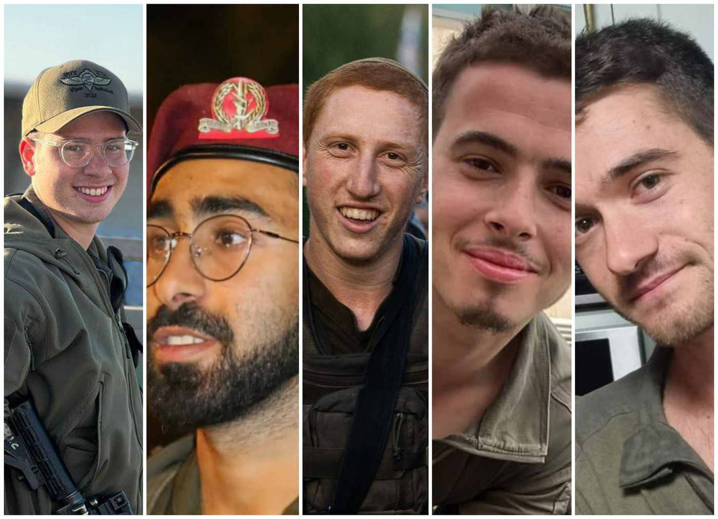 מימין: רועי בית יעקב, דניאל חמו, גילעד בוים, בצלאל שעשוע ואילן כהן