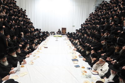 טיש יאר צייט בסערט ויז'ניץ 