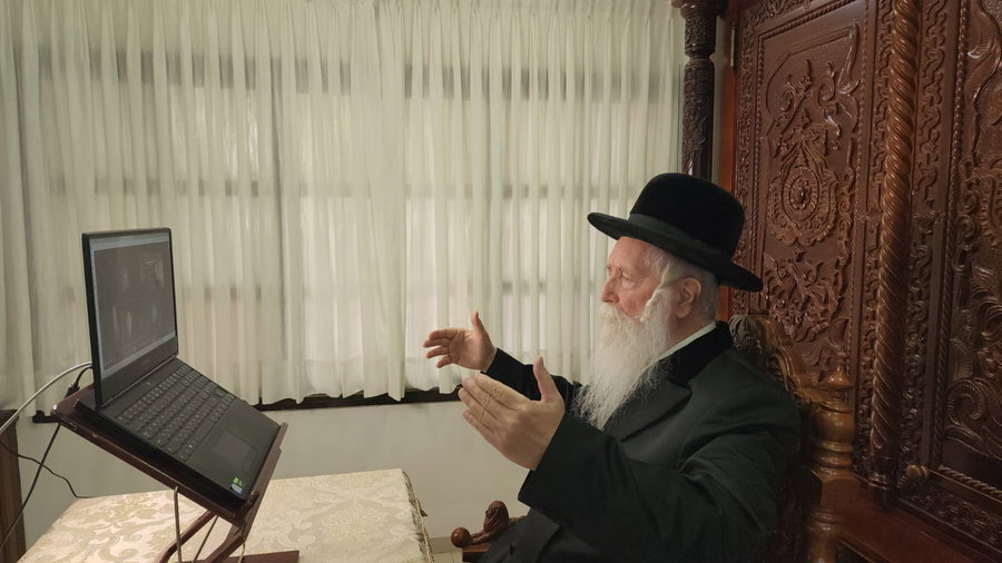הגרי"ד גרוסמן בדברי פרידה נרגשים מהראש"ל הגר"י יוסף | צפו