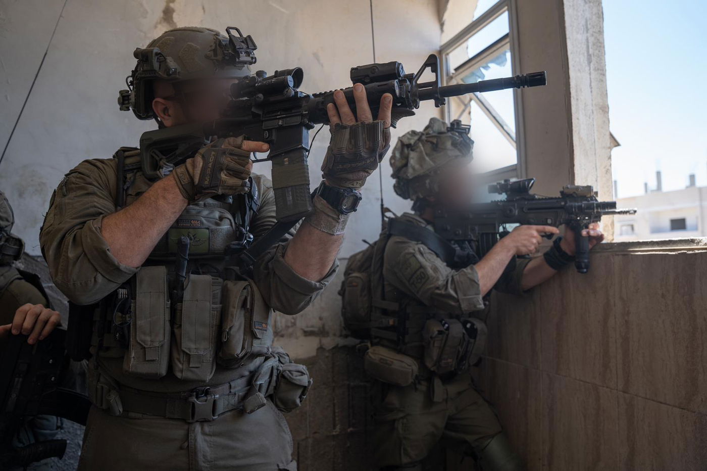 לוחמי צה"ל בקרבות ברצועת עזה