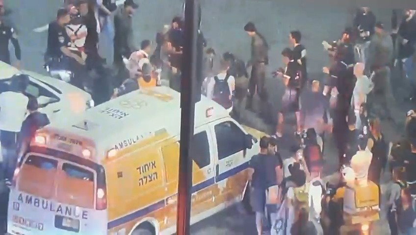 הפרת הסדר וחסימת הציר שפוזרה ביציאה מהעיר ירושלים